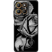 Чохол BoxFace Motorola Edge 60 Neo Black and White Roses