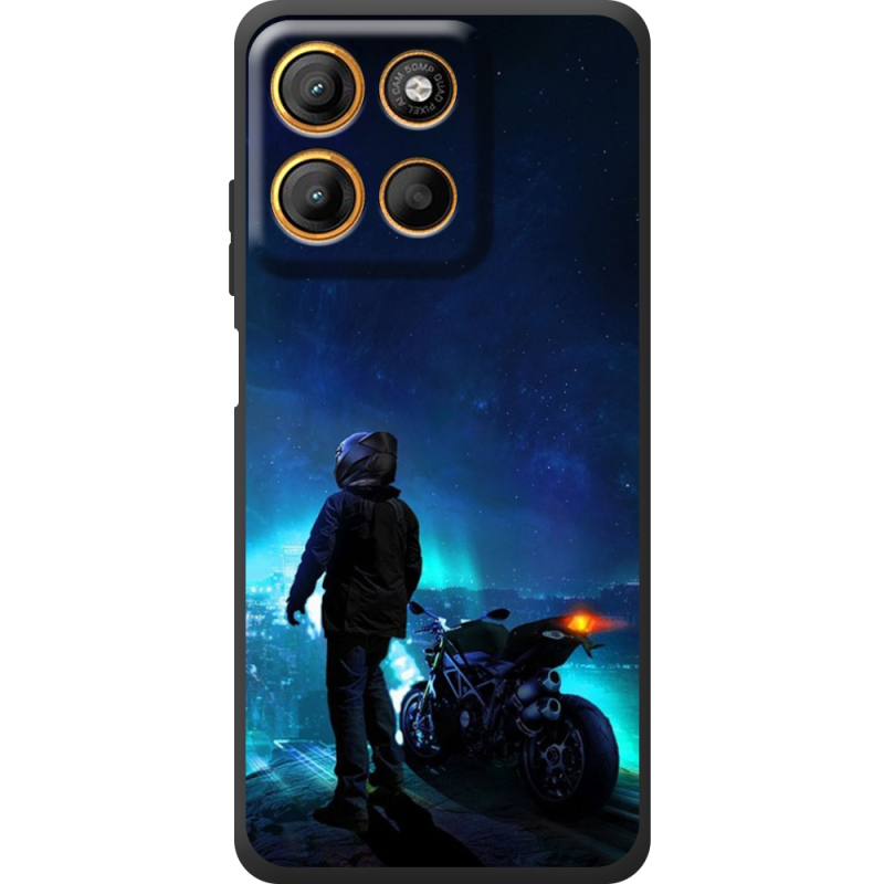 Чохол BoxFace Motorola Edge 60 Neo Motorcyclist