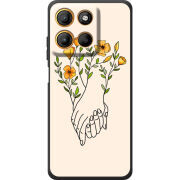 Чохол BoxFace Motorola Edge 60 Neo Flower Hands