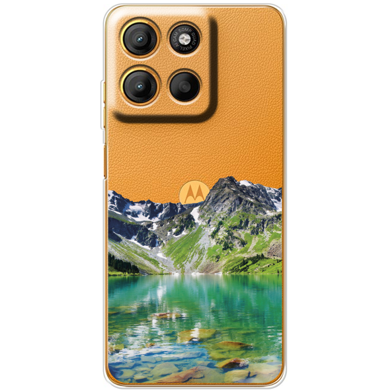 Прозорий чохол BoxFace Motorola Edge 60 Neo Green Mountain