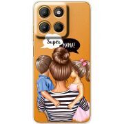 Прозорий чохол BoxFace Motorola Edge 60 Neo Super Mama