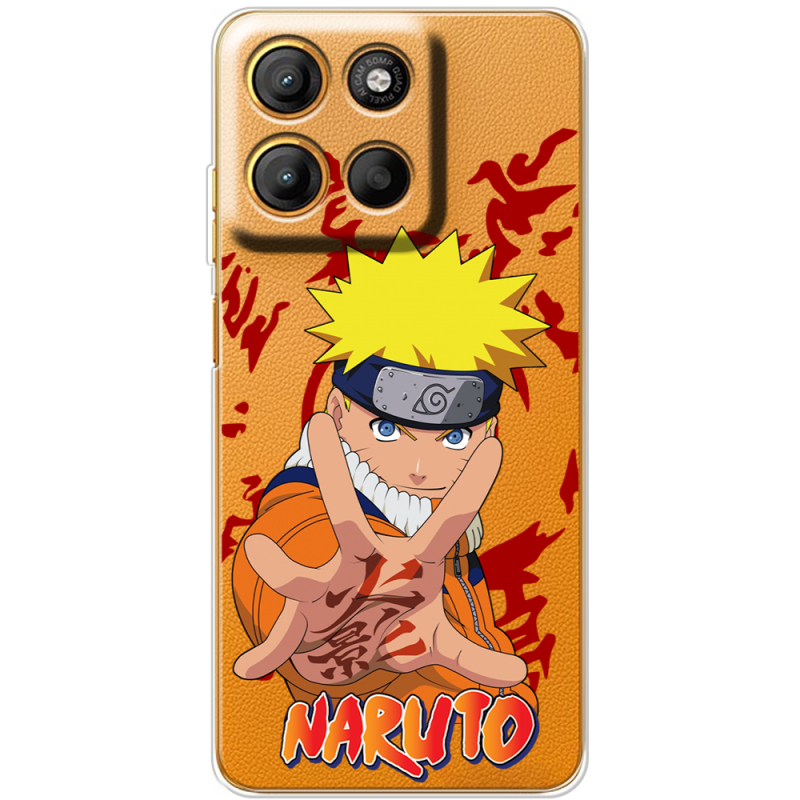 Прозорий чохол BoxFace Motorola Edge 60 Neo Naruto