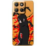 Прозорий чохол BoxFace Motorola Edge 60 Neo Учиха Итачи