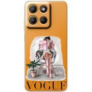 Прозорий чохол BoxFace Motorola Edge 60 Neo VOGUE