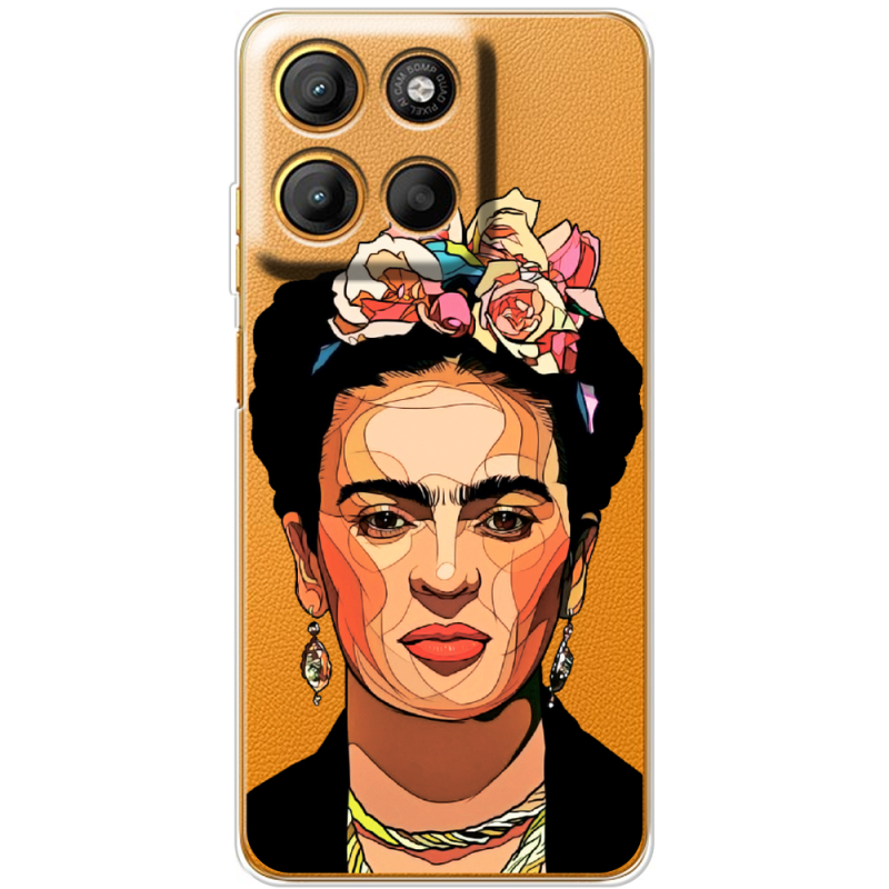 Прозорий чохол BoxFace Motorola Edge 60 Neo Фрида Кало