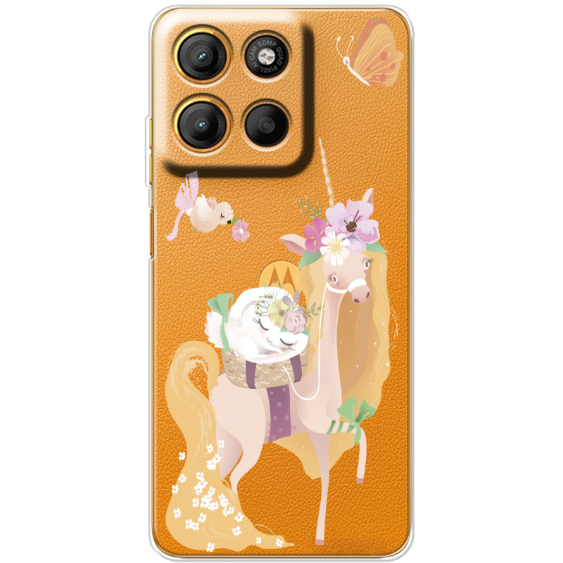 Прозорий чохол BoxFace Motorola Edge 60 Neo Uni Blonde