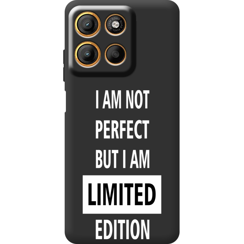 Чорний чохол BoxFace Motorola Edge 60 Neo Limited Edition