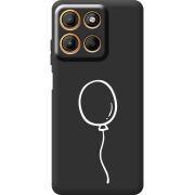Чорний чохол BoxFace Motorola Edge 60 Neo Balloon