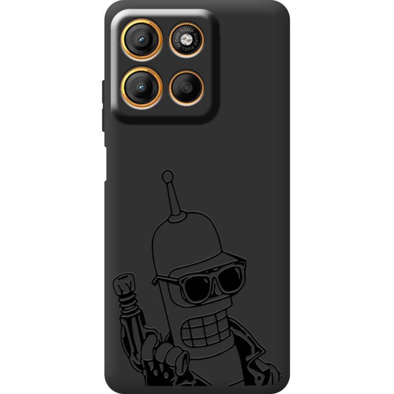 Чорний чохол BoxFace Motorola Edge 60 Neo 