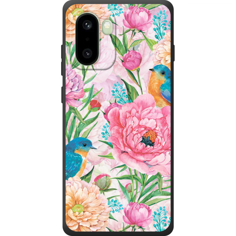 Чохол BoxFace OnePlus 15R Birds in Flowers