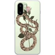 Прозорий чохол BoxFace OnePlus 15R Glamor Snake