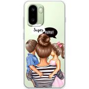 Прозорий чохол BoxFace OnePlus 15R Super Mama