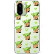 Прозорий чохол BoxFace OnePlus 15R Pattern Baby Yoda