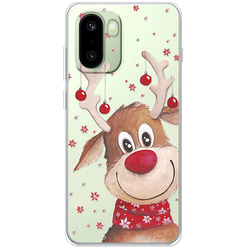 Прозорий чохол BoxFace OnePlus 15R Winter Deer