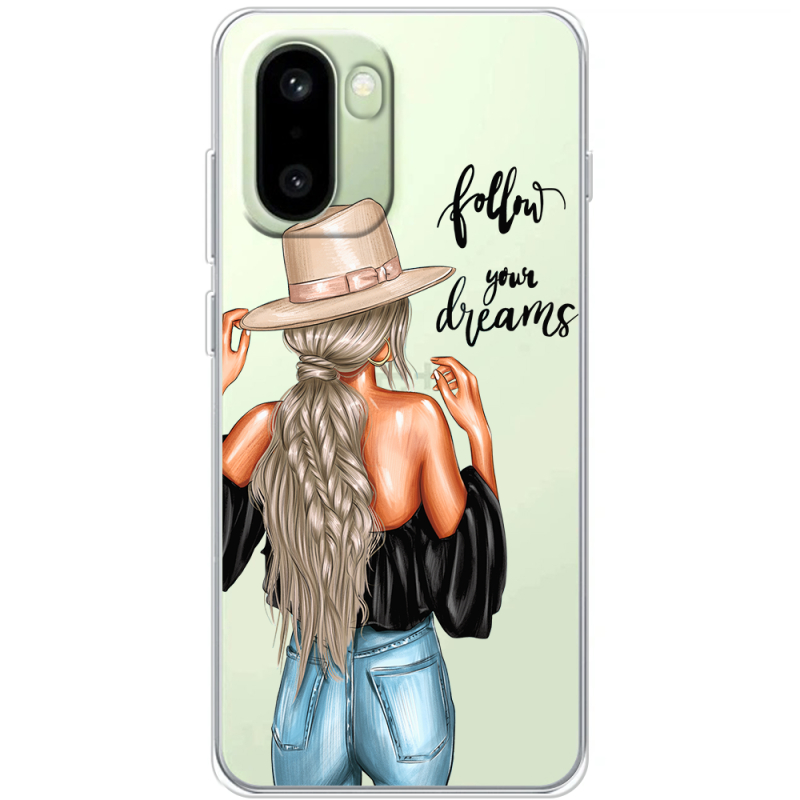 Прозорий чохол BoxFace OnePlus 15R Follow Your Dreams