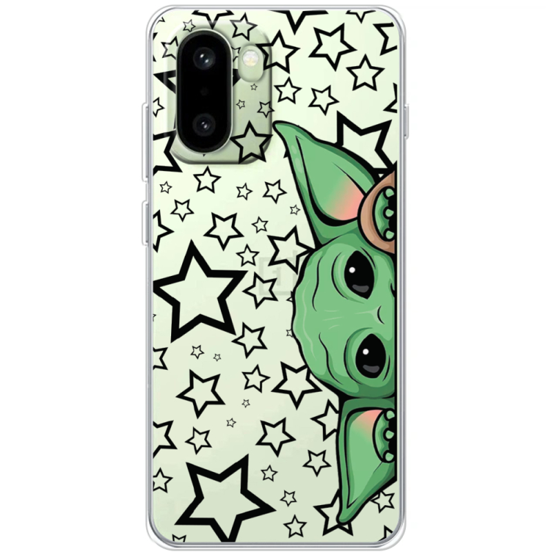 Прозорий чохол BoxFace OnePlus 15R Baby Yoda