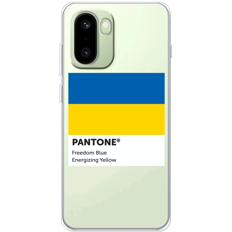 Прозорий чохол BoxFace OnePlus 15R Pantone вільний синій