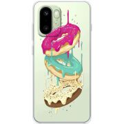 Прозорий чохол BoxFace OnePlus 15R Donuts