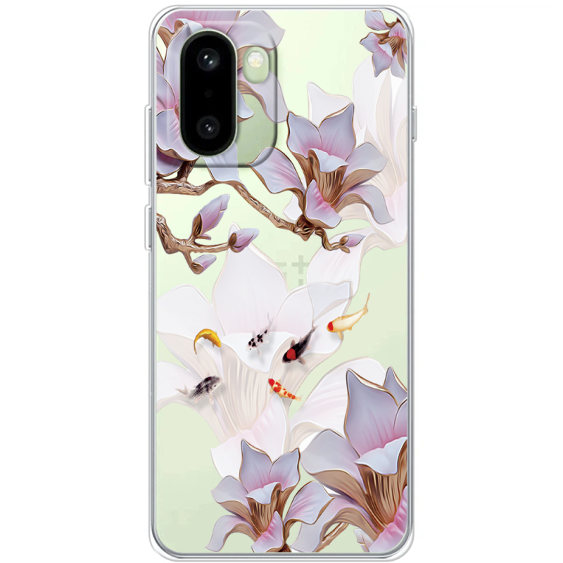 Прозорий чохол BoxFace OnePlus 15R Chinese Magnolia