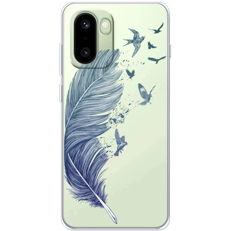 Прозорий чохол BoxFace OnePlus 15R Feather