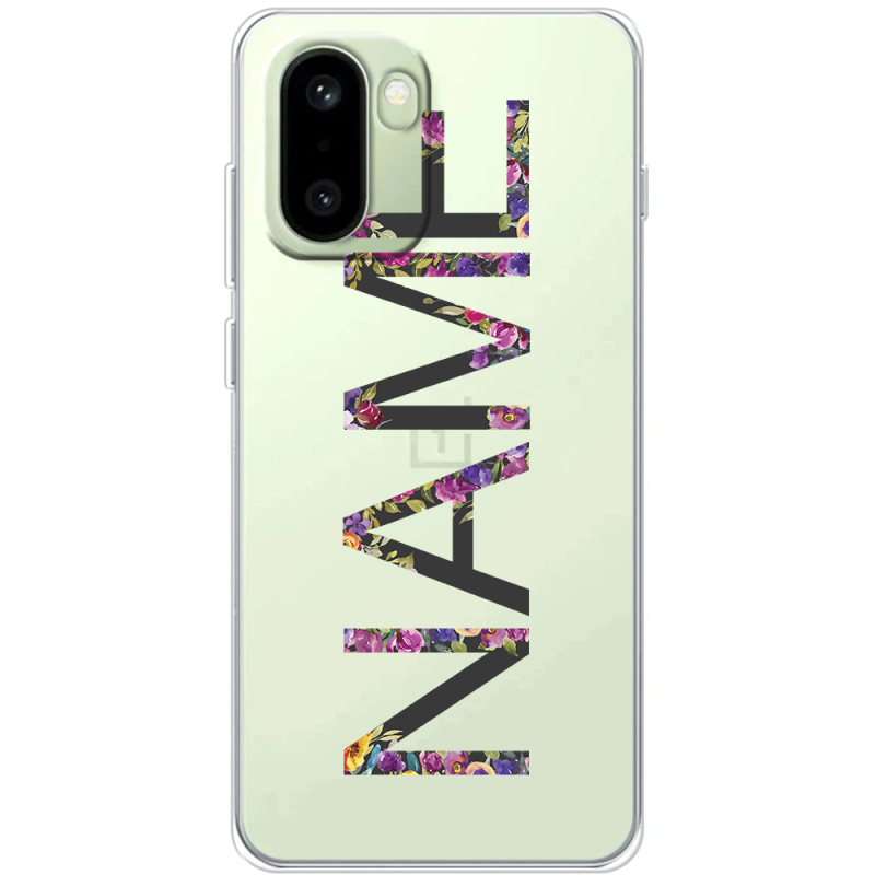 Прозорий чохол BoxFace OnePlus 15R Именной