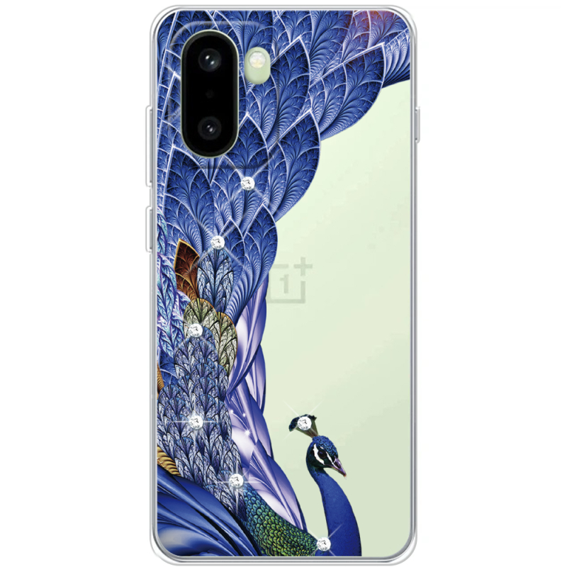 Чохол зі стразами OnePlus 15R Peafowl