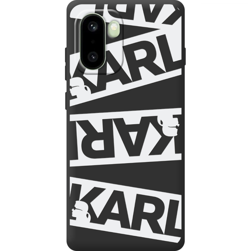 Чорний чохол BoxFace OnePlus 15R White Karl