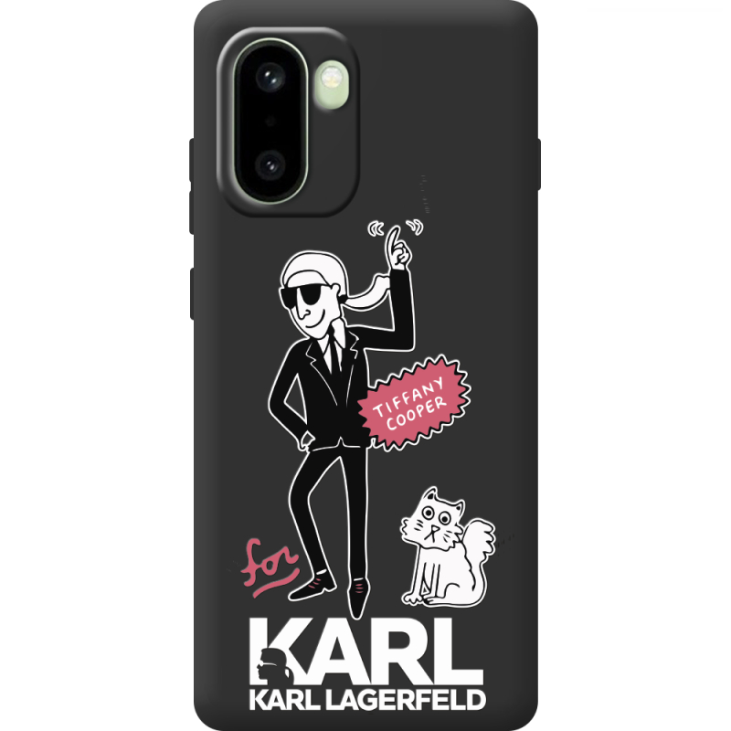 Чорний чохол BoxFace OnePlus 15R For Karl