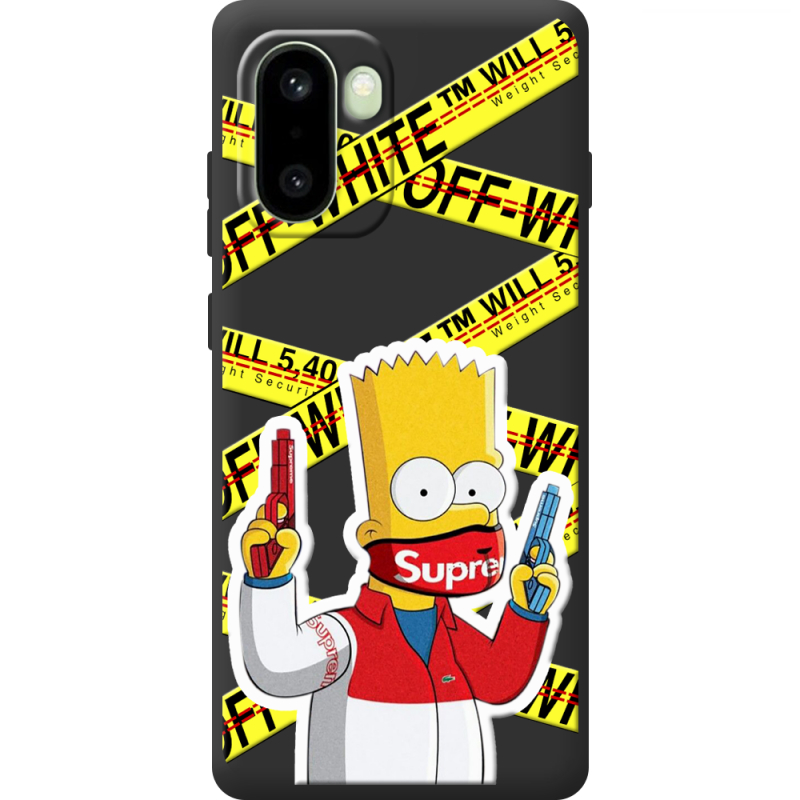 Чорний чохол BoxFace OnePlus 15R White Bart