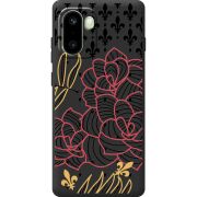 Чорний чохол BoxFace OnePlus 15R FranceFlowers