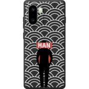 Чорний чохол BoxFace OnePlus 15R Man Pattern