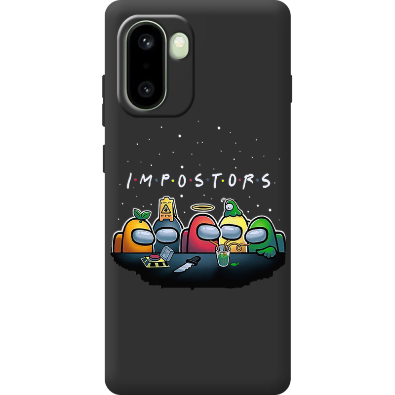 Чорний чохол BoxFace OnePlus 15R Among Us Impostors