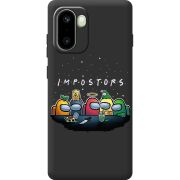 Чорний чохол BoxFace OnePlus 15R Among Us Impostors