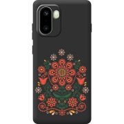 Чорний чохол BoxFace OnePlus 15R Ukrainian Ornament