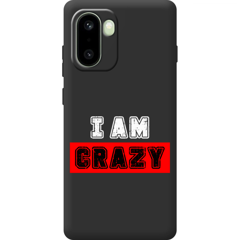 Чорний чохол BoxFace OnePlus 15R I'm Crazy