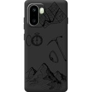 Чорний чохол BoxFace OnePlus 15R Mountains