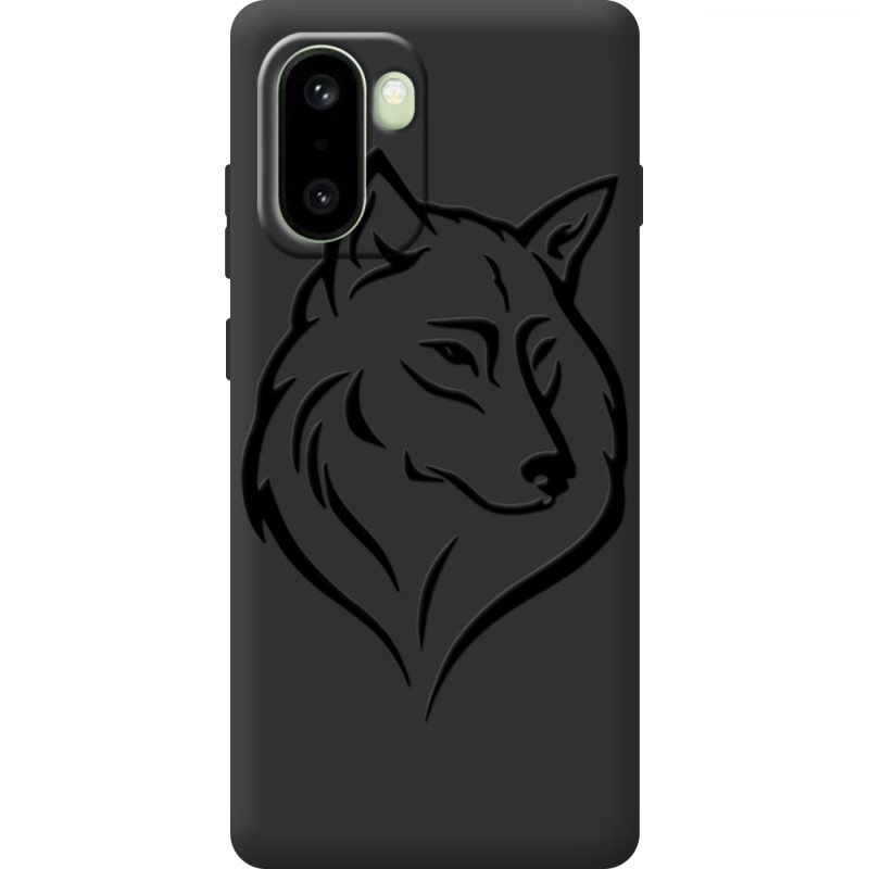 Чорний чохол BoxFace OnePlus 15R Wolf