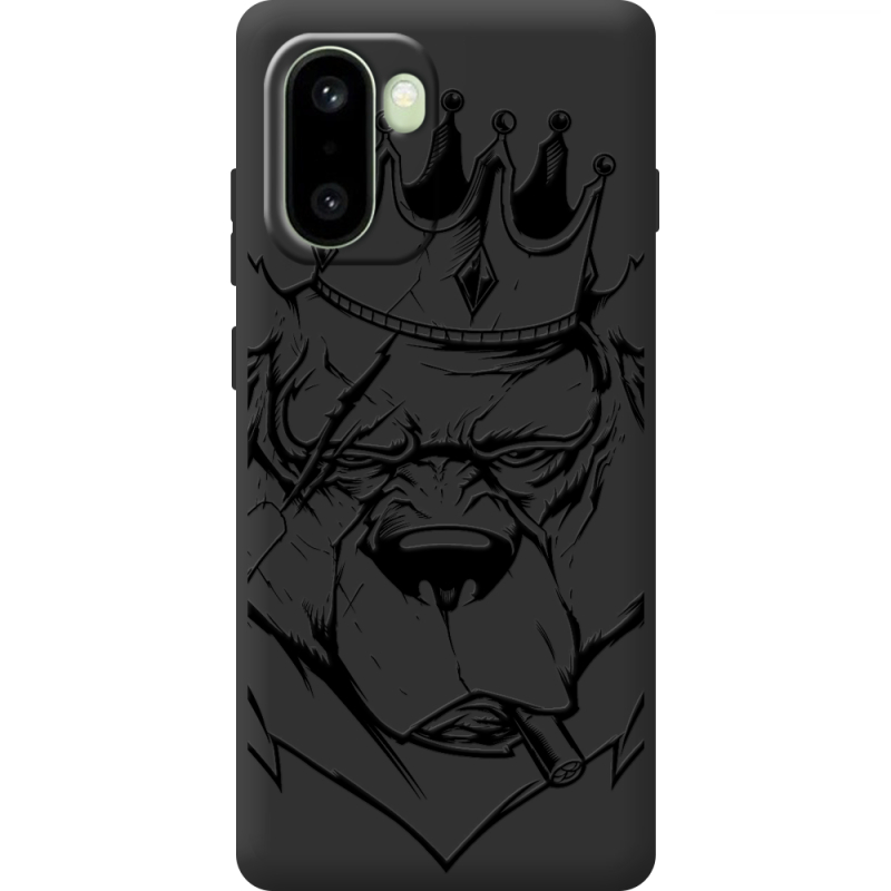 Чорний чохол BoxFace OnePlus 15R Bear King