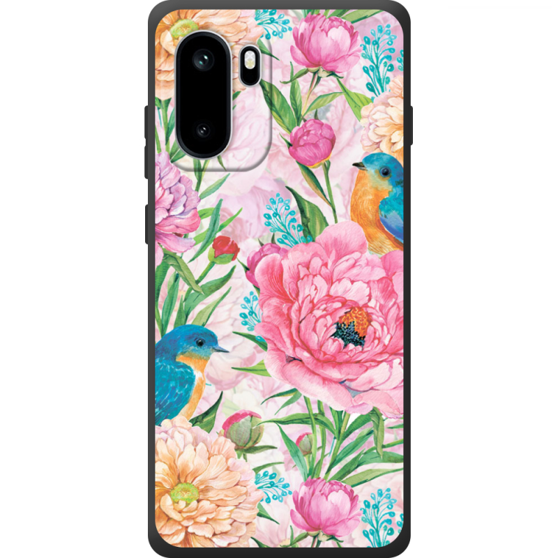 Чохол BoxFace OnePlus Ace 6 Birds in Flowers