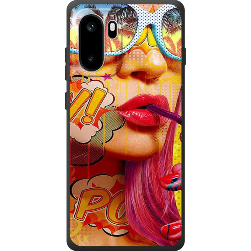 Чохол BoxFace OnePlus Ace 6 Yellow Girl Pop Art