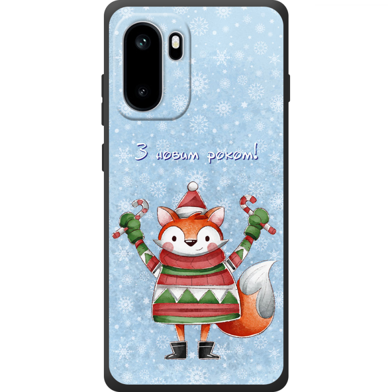 Чохол BoxFace OnePlus Ace 6 Fox З новим роком!