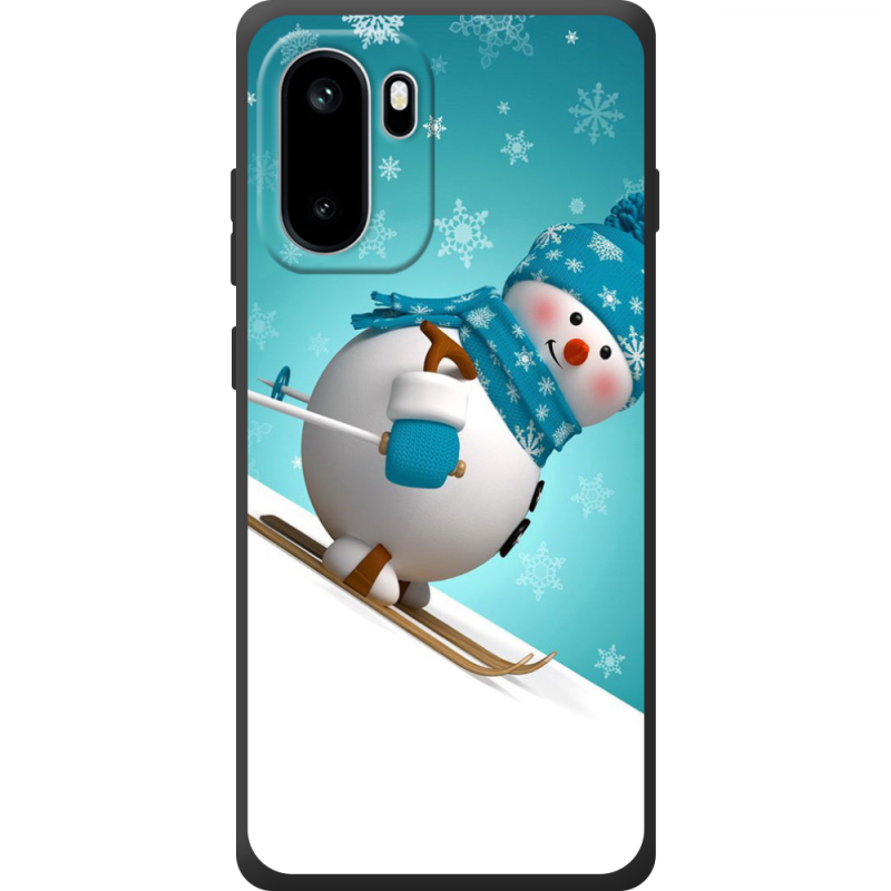Чохол BoxFace OnePlus Ace 6 Skier Snowman