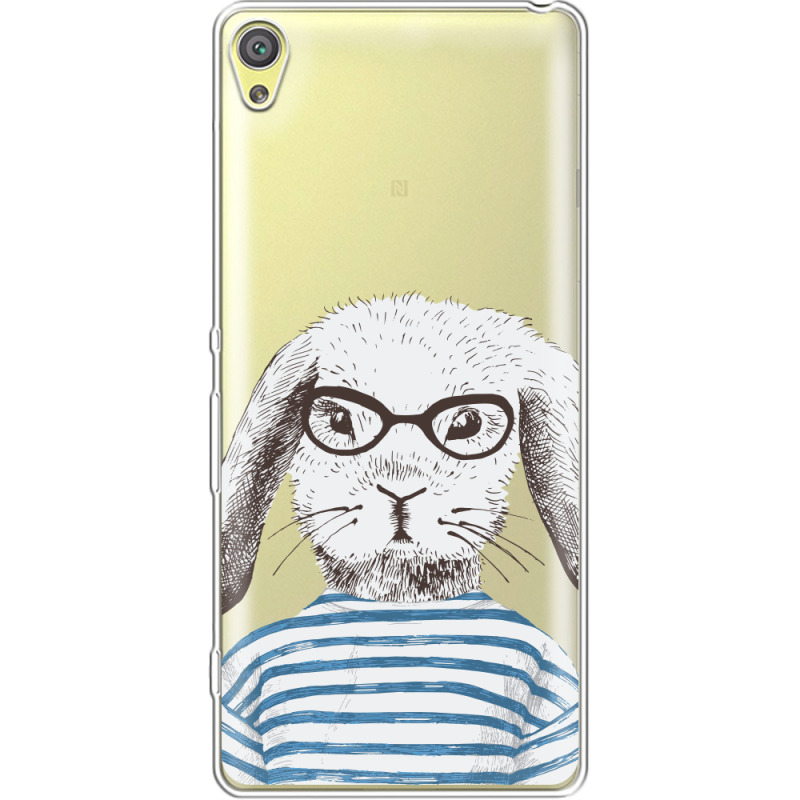Прозрачный чехол Uprint Sony Xperia XA F3112 MR. Rabbit