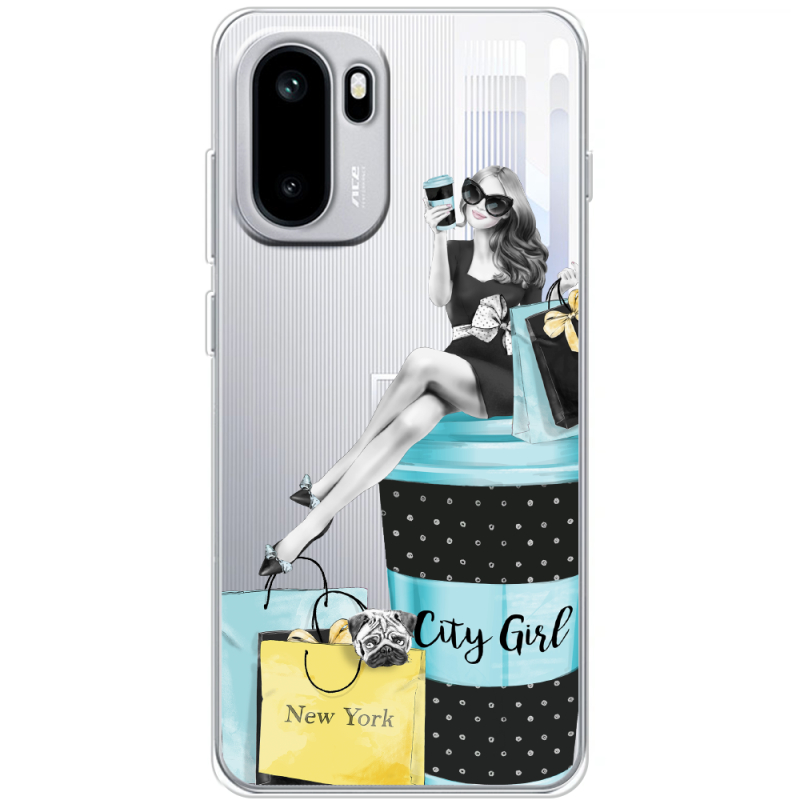 Прозорий чохол BoxFace OnePlus Ace 6 City Girl