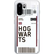 Прозорий чохол BoxFace OnePlus Ace 6 Ticket Hogwarts