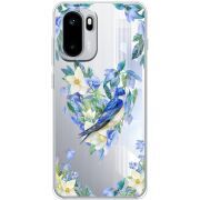 Прозорий чохол BoxFace OnePlus Ace 6 Spring Bird