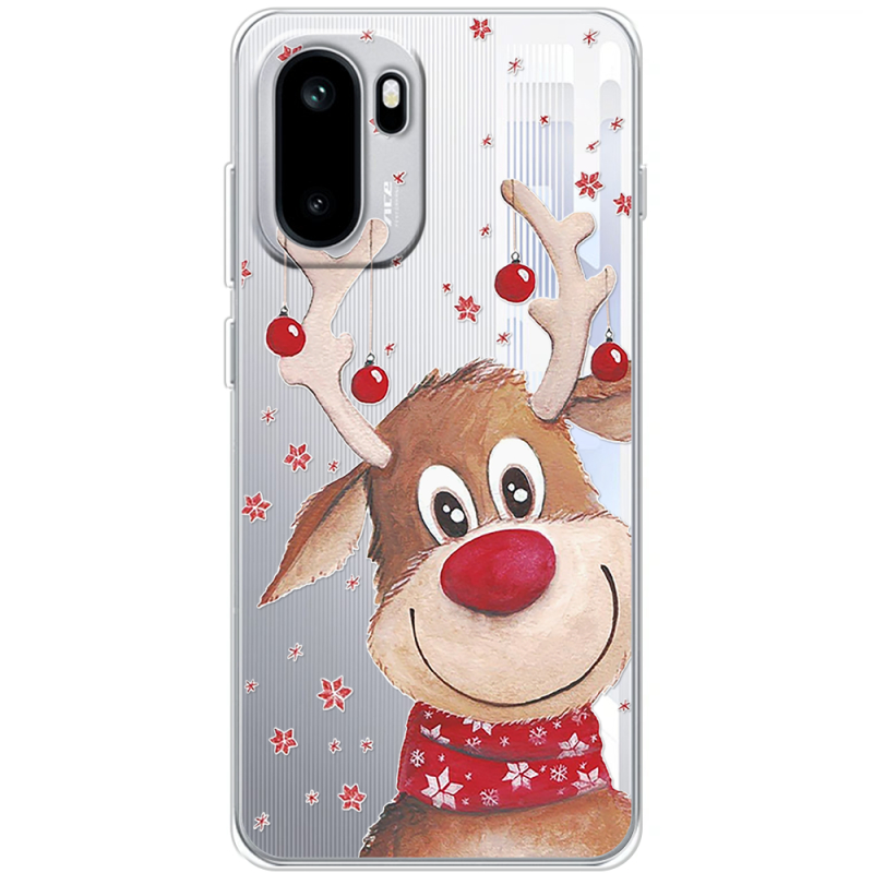 Прозорий чохол BoxFace OnePlus Ace 6 Winter Deer
