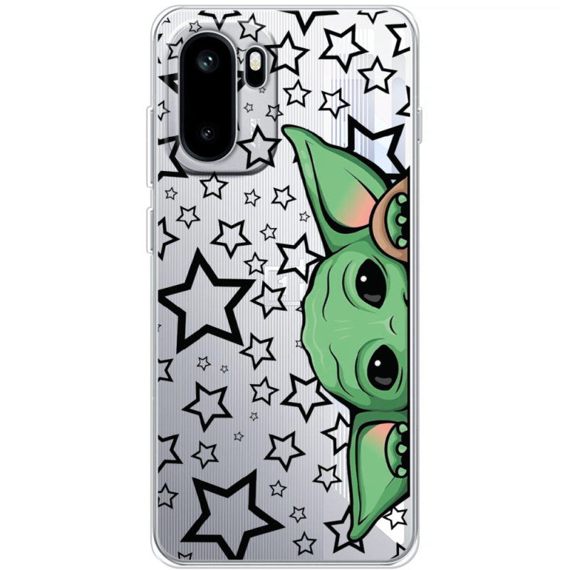 Прозорий чохол BoxFace OnePlus Ace 6 Baby Yoda