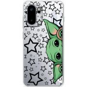 Прозорий чохол BoxFace OnePlus Ace 6 Baby Yoda