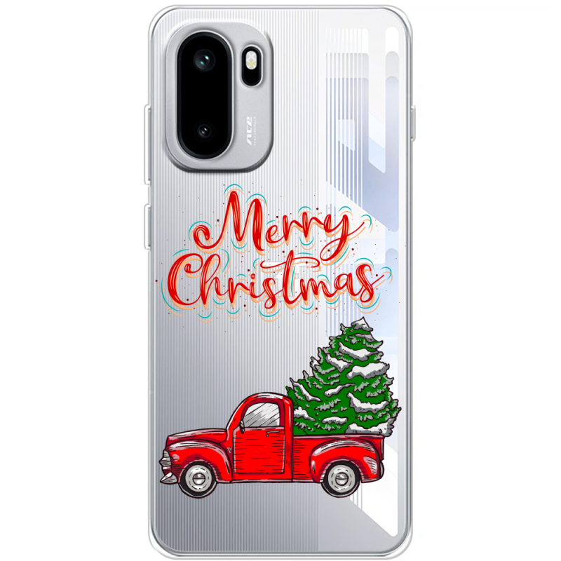 Прозорий чохол BoxFace OnePlus Ace 6 Holiday Car